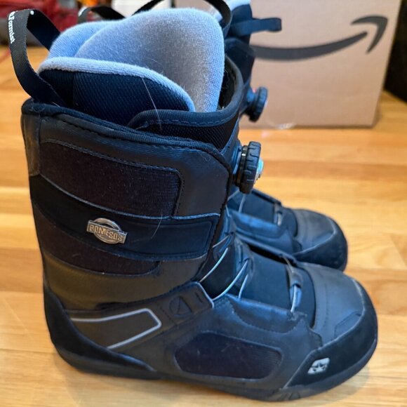 Rome SDS Bodega Bodega Boa Snowboard Boots US 11 Black - Picture 6 of 11
